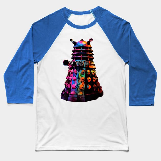 dalek Baseball T-Shirt by a cat cooking